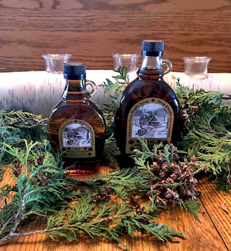 Maple Syrup Glass Bottles