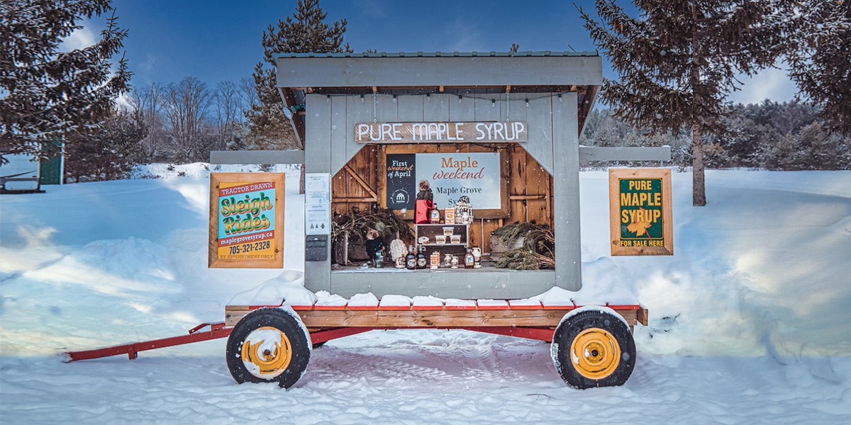 Maple Grove Syrup Sign