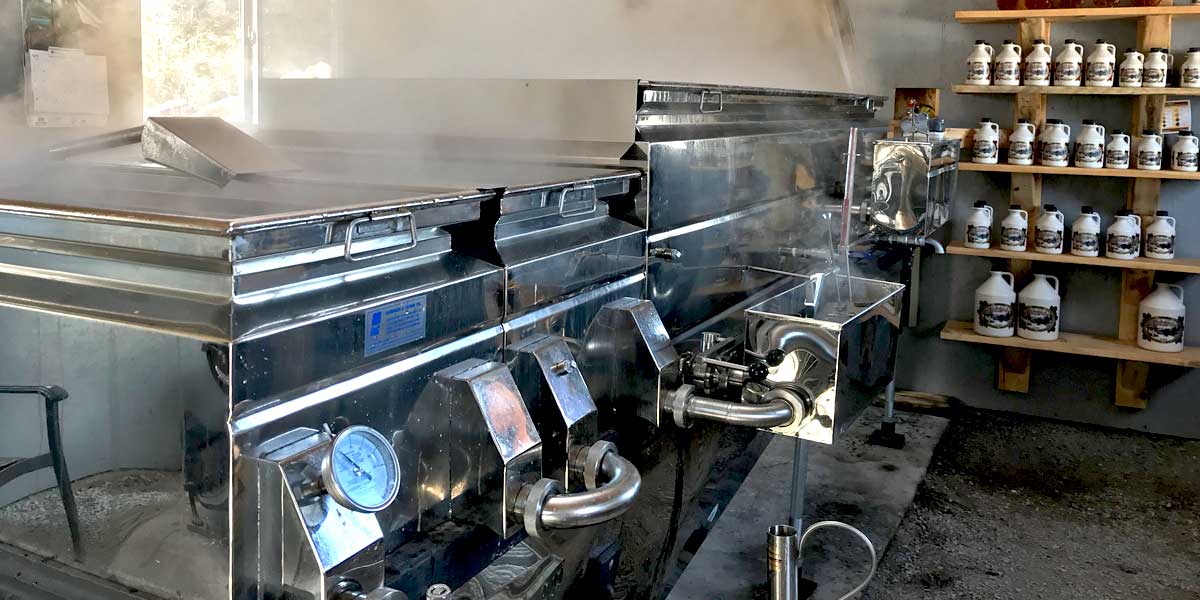 Maple Grove Syrup Evaporator